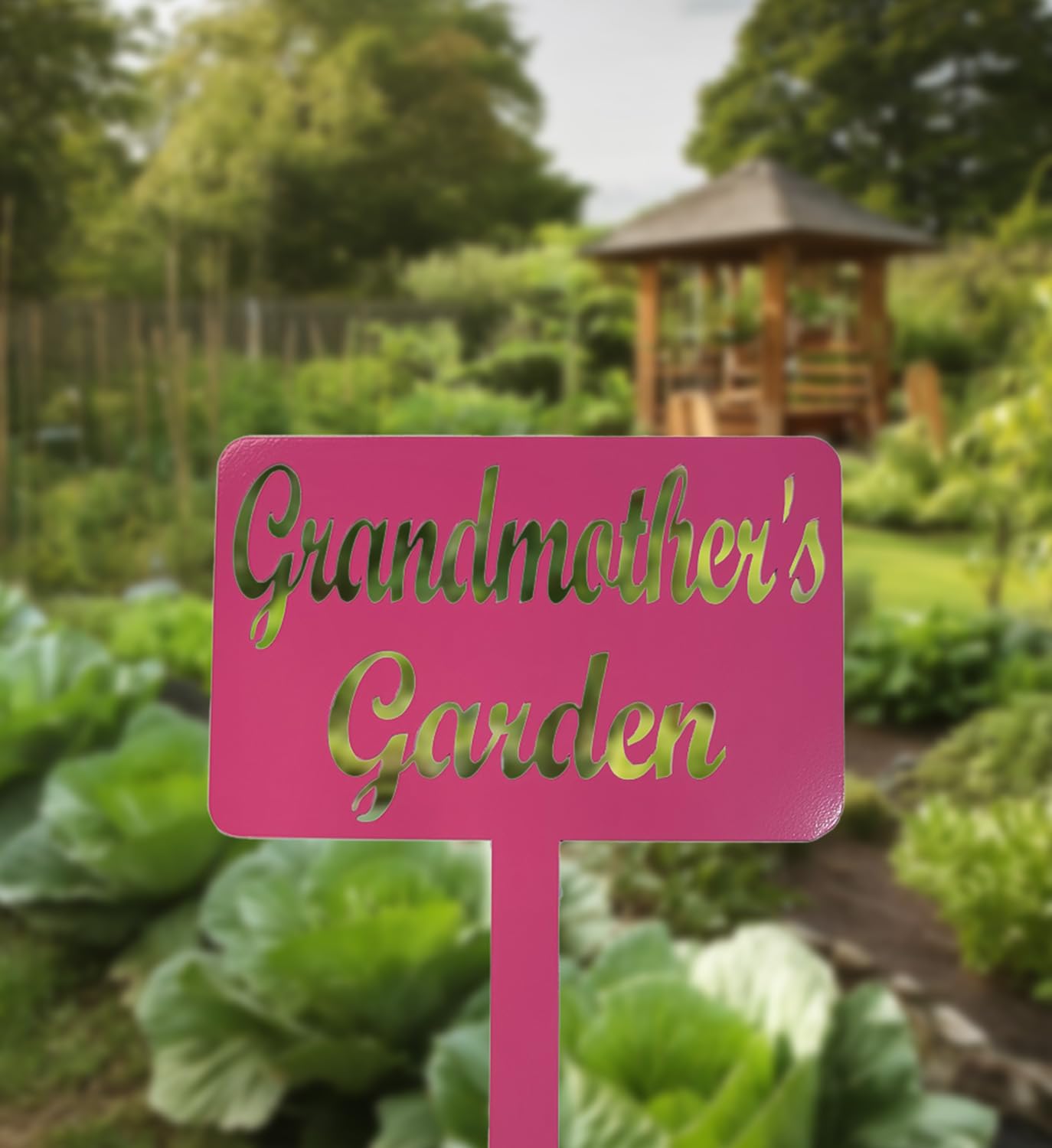 Personalized Custom Garden Sign - 23