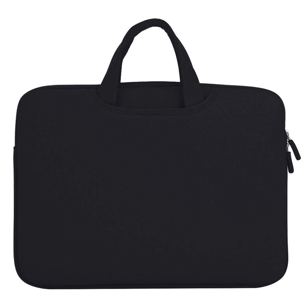 **Wendry 13/15.4 Inch Laptop Sleeve Case - 3-Layer Protective Laptop Bag for MacBook, Dell, HP - Portable & Lightweight Carrying Case for 13/15.4 Inch Notebooks (Black, 15.4 Inch) - Ideal for Travel, Office & School**