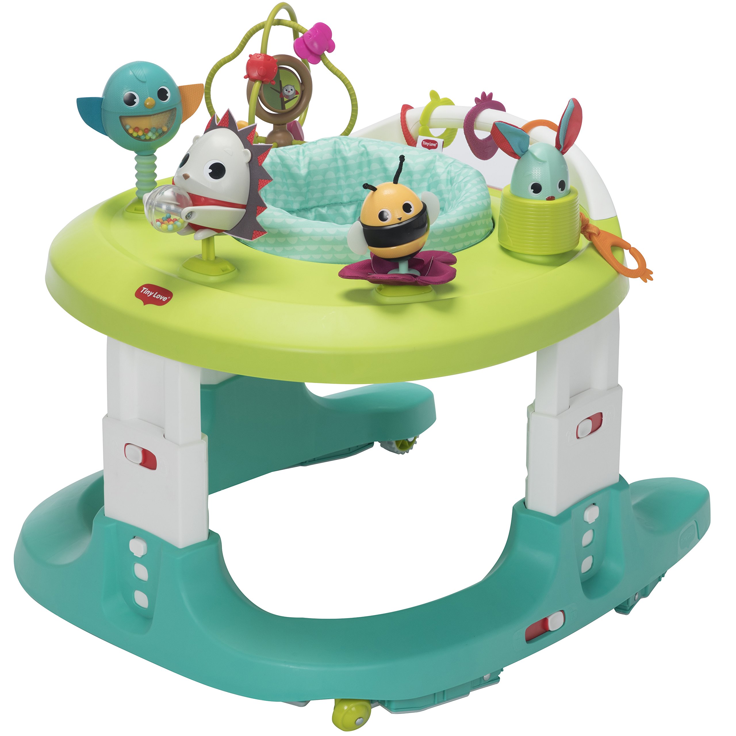 Tiny Love 4-in-1 Here I Grow Mobile Activity Center - Baby Walker & Developmental Toy with Interactive Activities for Infants | Perfect for Playtime, Learning & Motor Skills Development in Nursery or Daycare