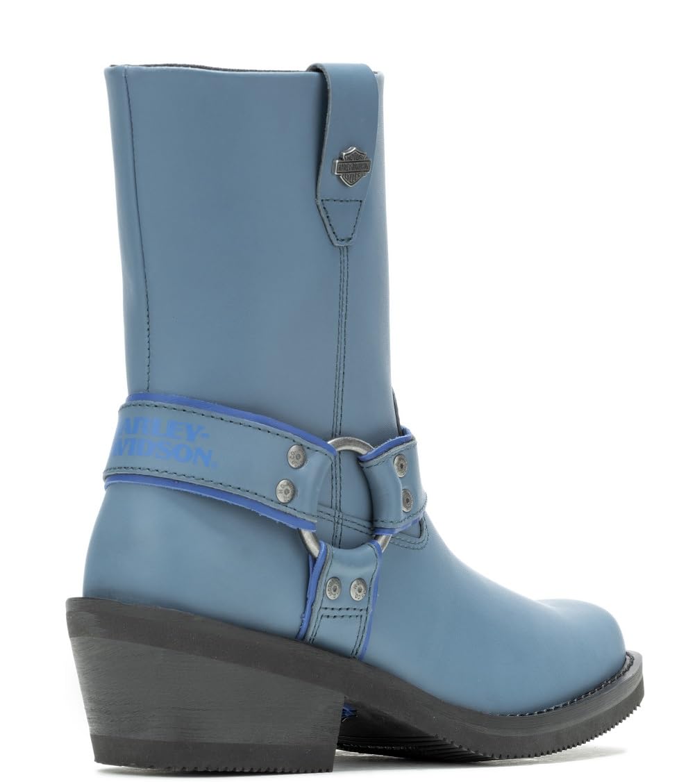 Harley-Davidson Women's Motorcycle Boots - Black Leather Riding Boots for Cruiser & Touring Bikes - Comfortable & Durable for Long Rides & Daily Commute