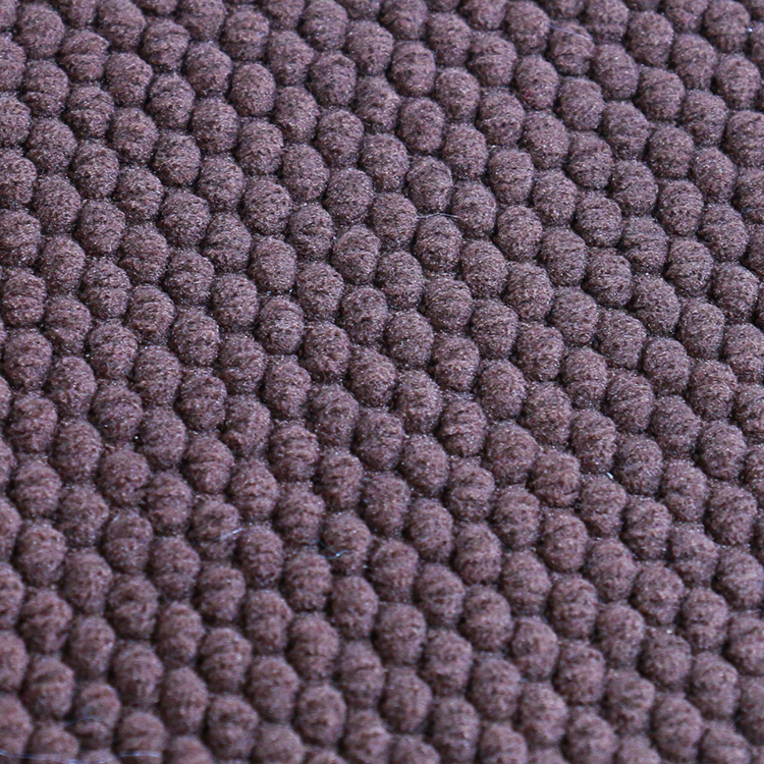 Premium Memory Foam Chair Cushions - 16x16 Inch Thick Comfortable Seat Pads with Honeycomb Design & Non-Slip Rubber Back - Set of 6 Brown Kitchen Chair Covers for Dining Room, Office, and Outdoor Use