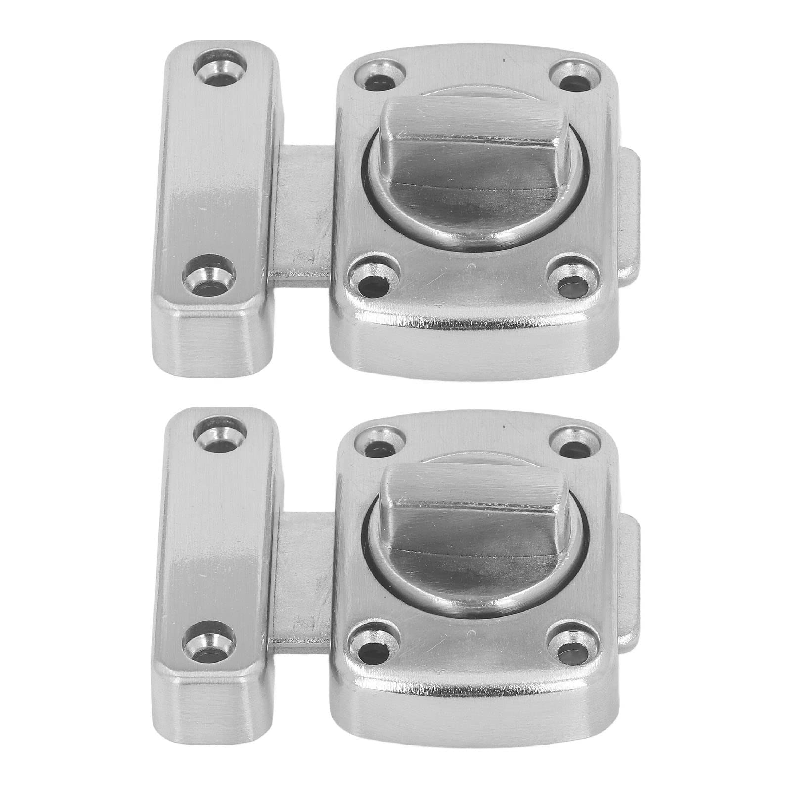 High-Quality Zinc Alloy Rotating Bolt Screws - Secure Lock for Furniture, Bathroom, Home, Hotel & Garage Doors | Durable Hardware for Interior & Exterior Door Security