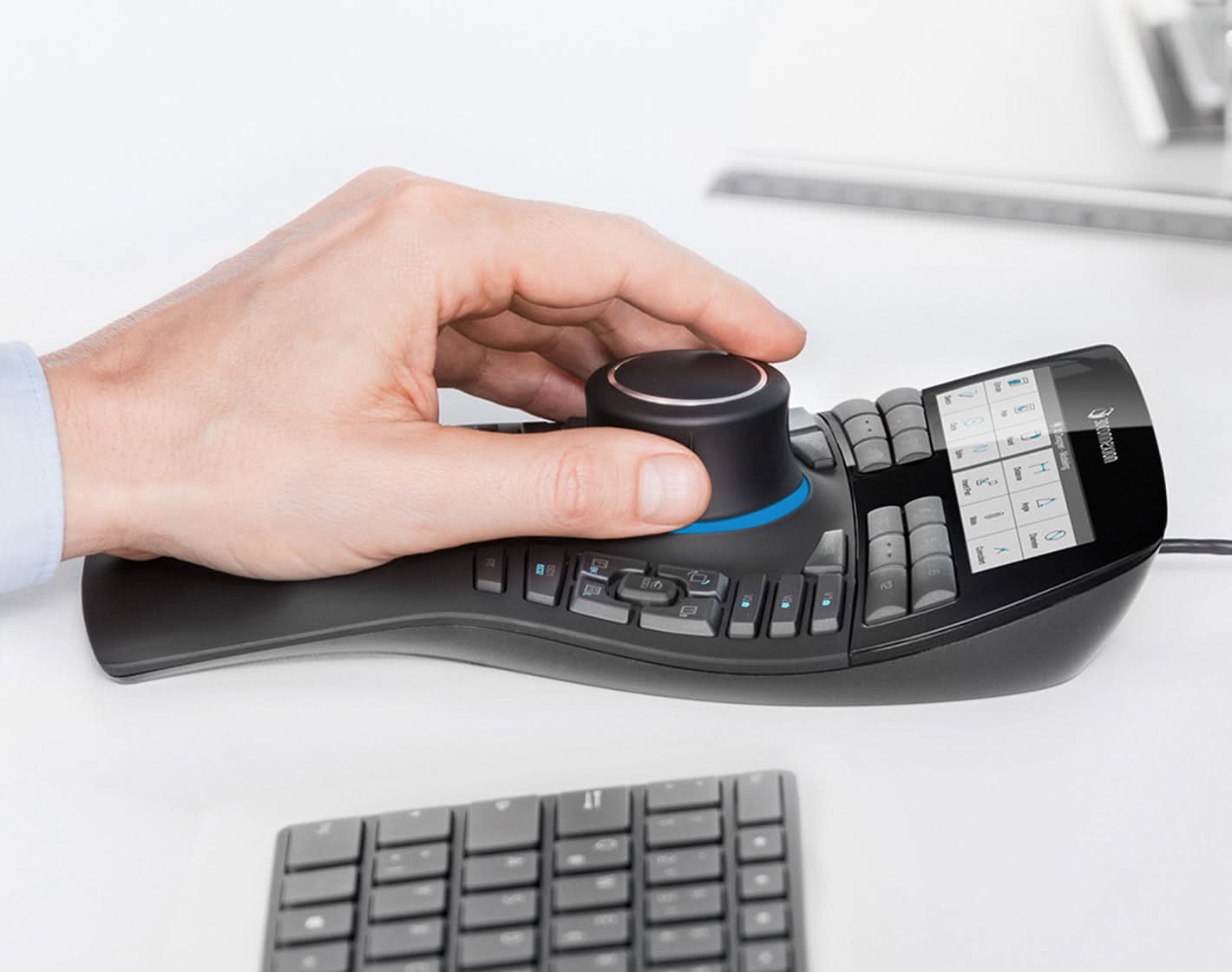 3Dconnexion SpaceMouse Enterprise Kit 2 (USB-C) - Professional 3D Navigation Mouse for CAD/CAM/3D Modeling - Perfect for Engineers, Architects & Designers