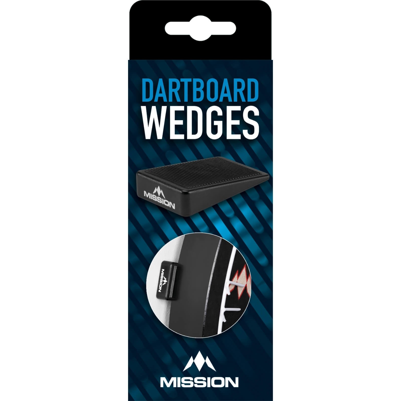 8 Pack Mission Dartboard Wedges - Replacement Bristle Dartboard Parts for Professional & Home Use - Perfect for Bars, Game Rooms & Outdoor Play