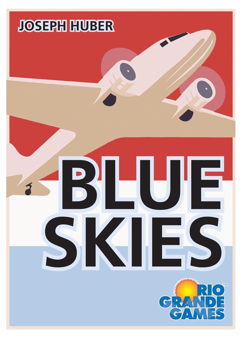 Rio Grande Games Blue Skies - Award-Winning Board Game for Family & Friends | Perfect for Game Nights, Parties & Travel Entertainment