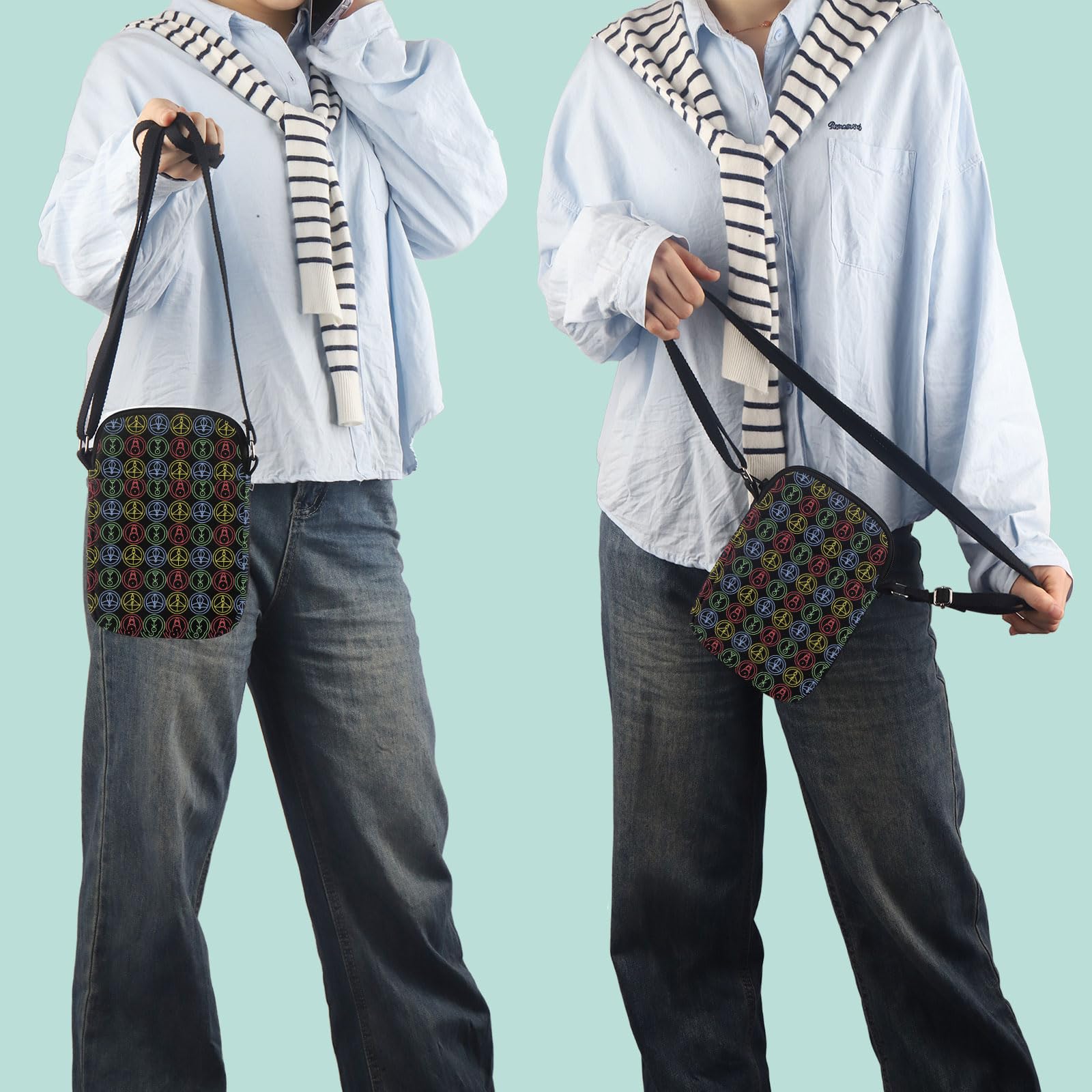 Owl House Glyph Tote Bag - Fire & Ice Plant Light Design - Perfect Gift for Fans | Great for Conventions, School & Shopping