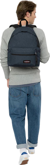 EASTPAK Padded Zippl'r Triple Denim Backpack - Durable & Stylish School, Travel & Work Bag for Men & Women