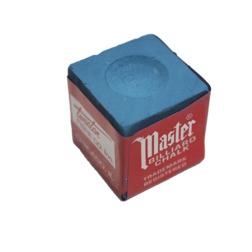 Premium Master Chalk for Pool Cues - 2 Boxes (24 Pieces) - High-Performance Billiard Accessories for Smooth Shots - Made in USA - Perfect for Professional Players & Home Game Rooms