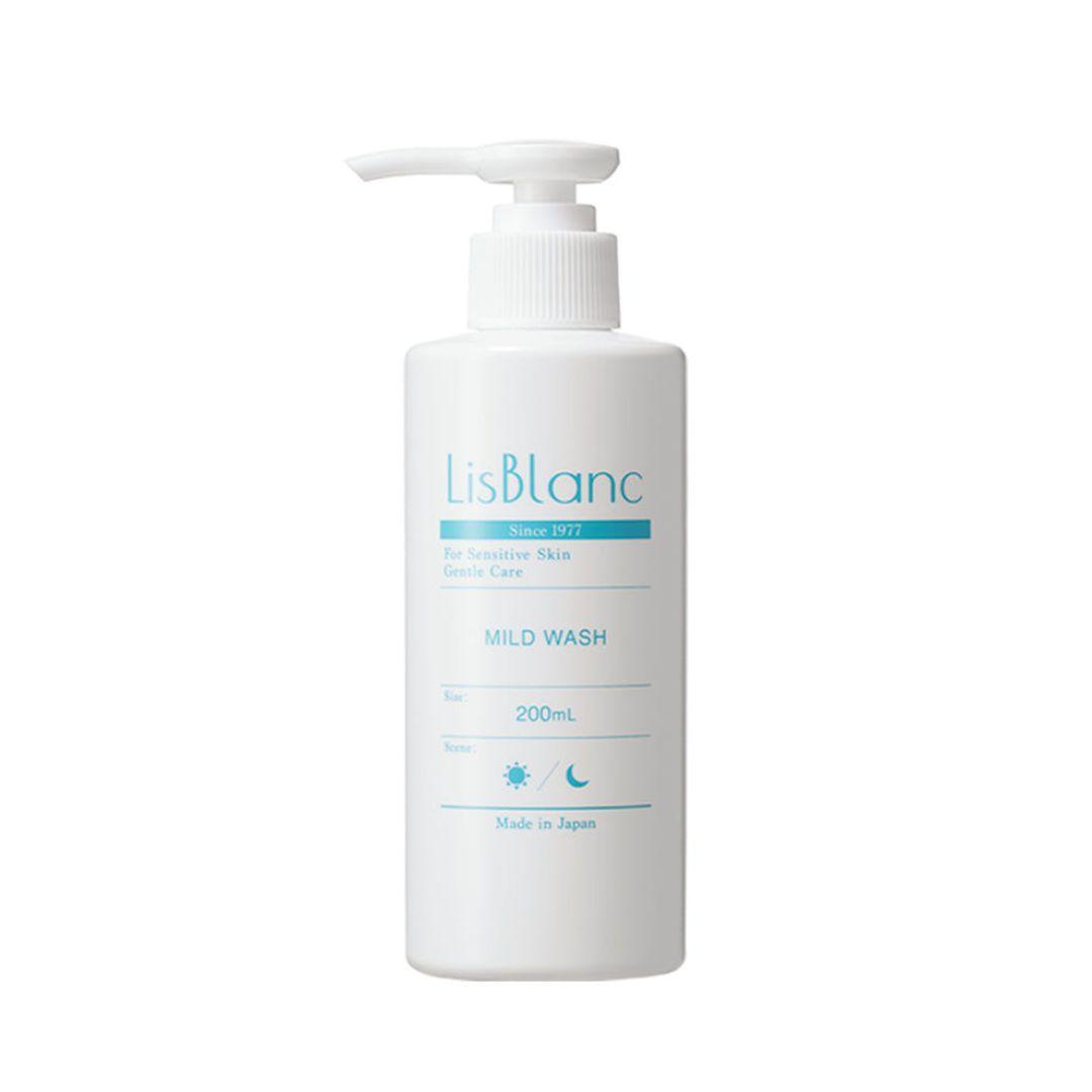 LisBlanc Gentle Amino Acid Facial Cleanser for Sensitive Skin - 200ml Hydrating Face Wash | Soothing & Non-Irritating for Daily Skincare Routine