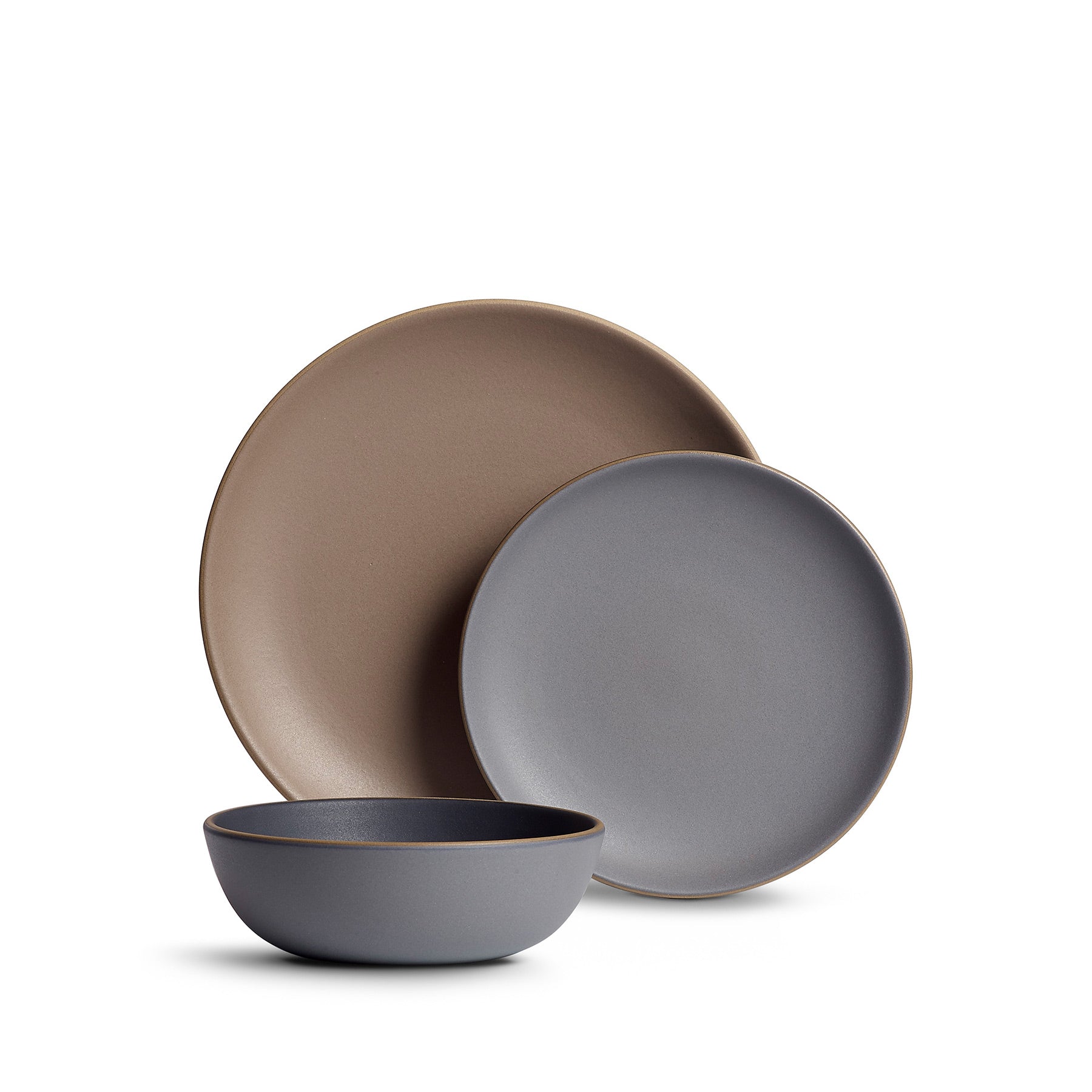 Premium Miller 16-Piece Dinnerware Set - Elegant Porcelain Plates, Bowls & Mugs for Family Dining, Dinner Parties & Everyday Use