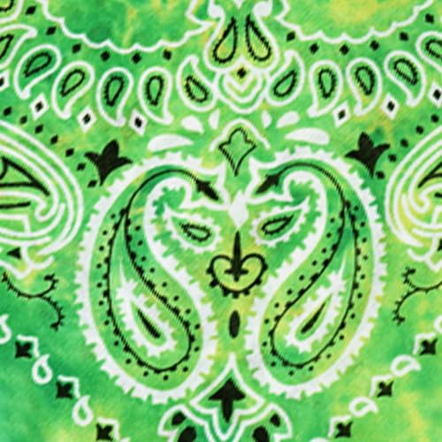 tie dye green
