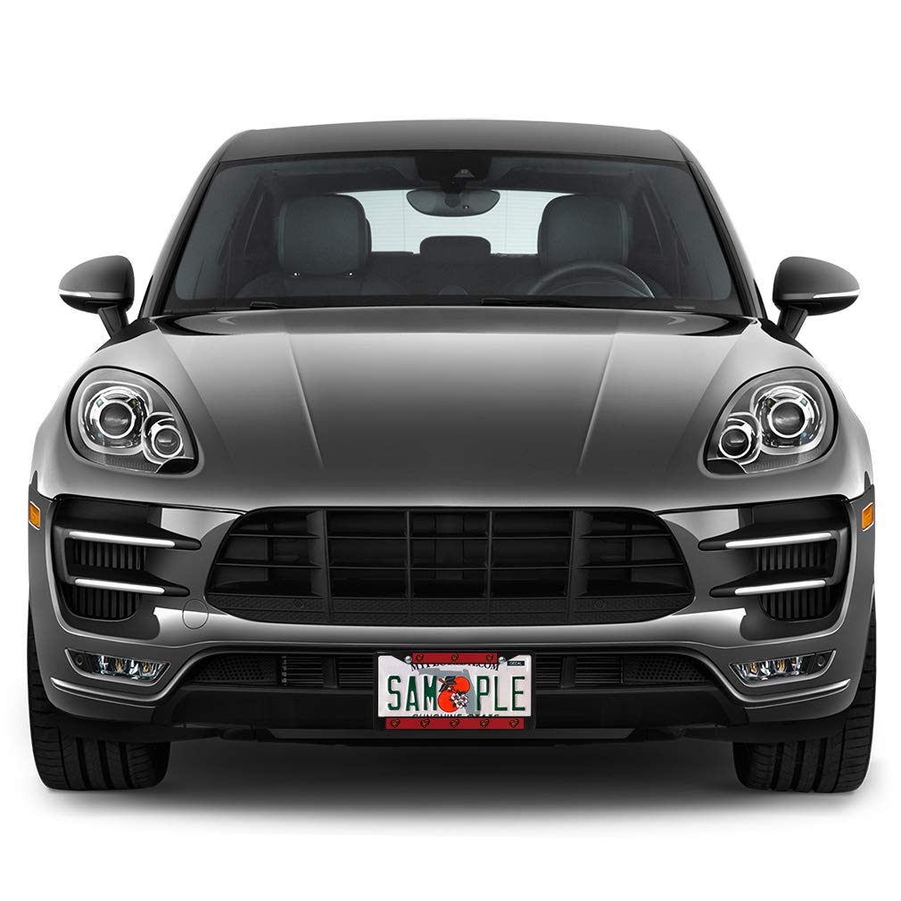 Montenegro Flag Heart-Shaped Metal License Plate Frame - Weatherproof Black Car Accessory with 2 Solid Holes | Perfect for Car Enthusiasts, Patriotic Displays & Unique Vehicle Customization