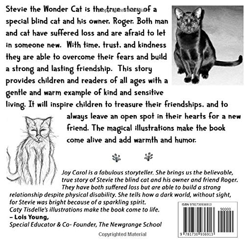 Stevie the Wonder Cat: Heartwarming True Story of a Special Blind Cat - Perfect Gift for Cat Lovers & Inspirational Animal Tale for Kids