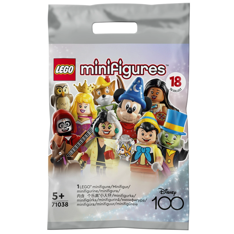 LEGO Disney 100 Collectible Minifigure - Mulan (9 of 18) Sealed | Disney Princess Collection | Perfect for Display, Gifts & LEGO Fans