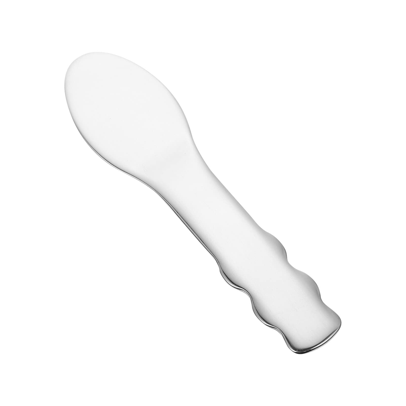 Premium Stainless Steel Facial Mask Spoon - Beauty Spatula & Cream Applicator for Skincare, Makeup, Frosted Ketchup | Professional Metal Scoop for Face Masks, DIY Spa & Cosmetic Application