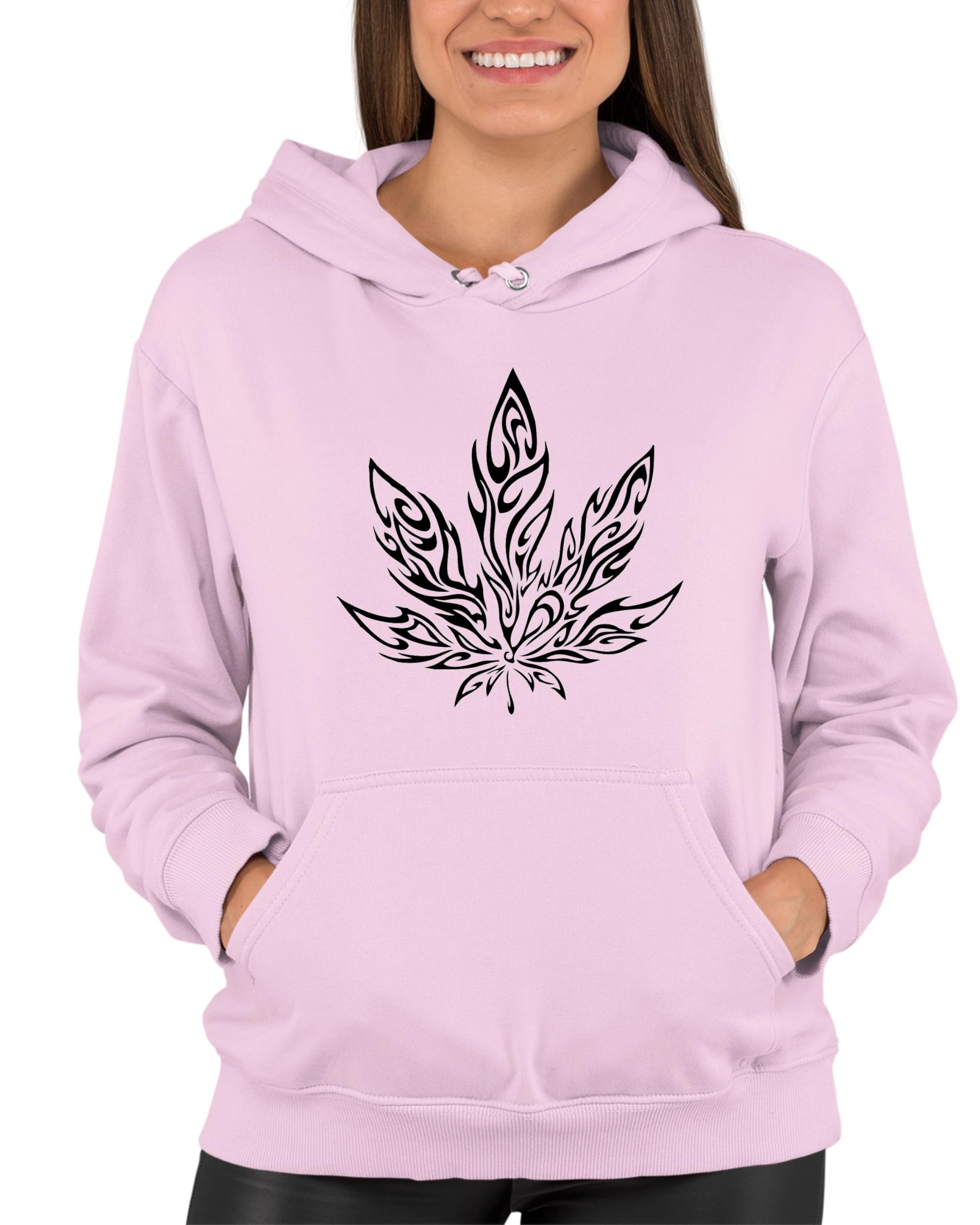 Psychedelic Pot Leaf 420 Hoodie for Men & Women - Soft Unisex Sweatshirt for Stoner Fashion, Music Festivals & Chill Vibes