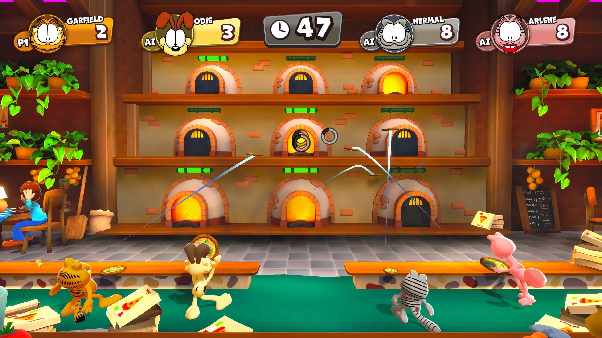 Garfield Lasagna Party Game for PS5 | Fun Family-Friendly Adventure | Perfect for Game Nights & Kids Entertainment