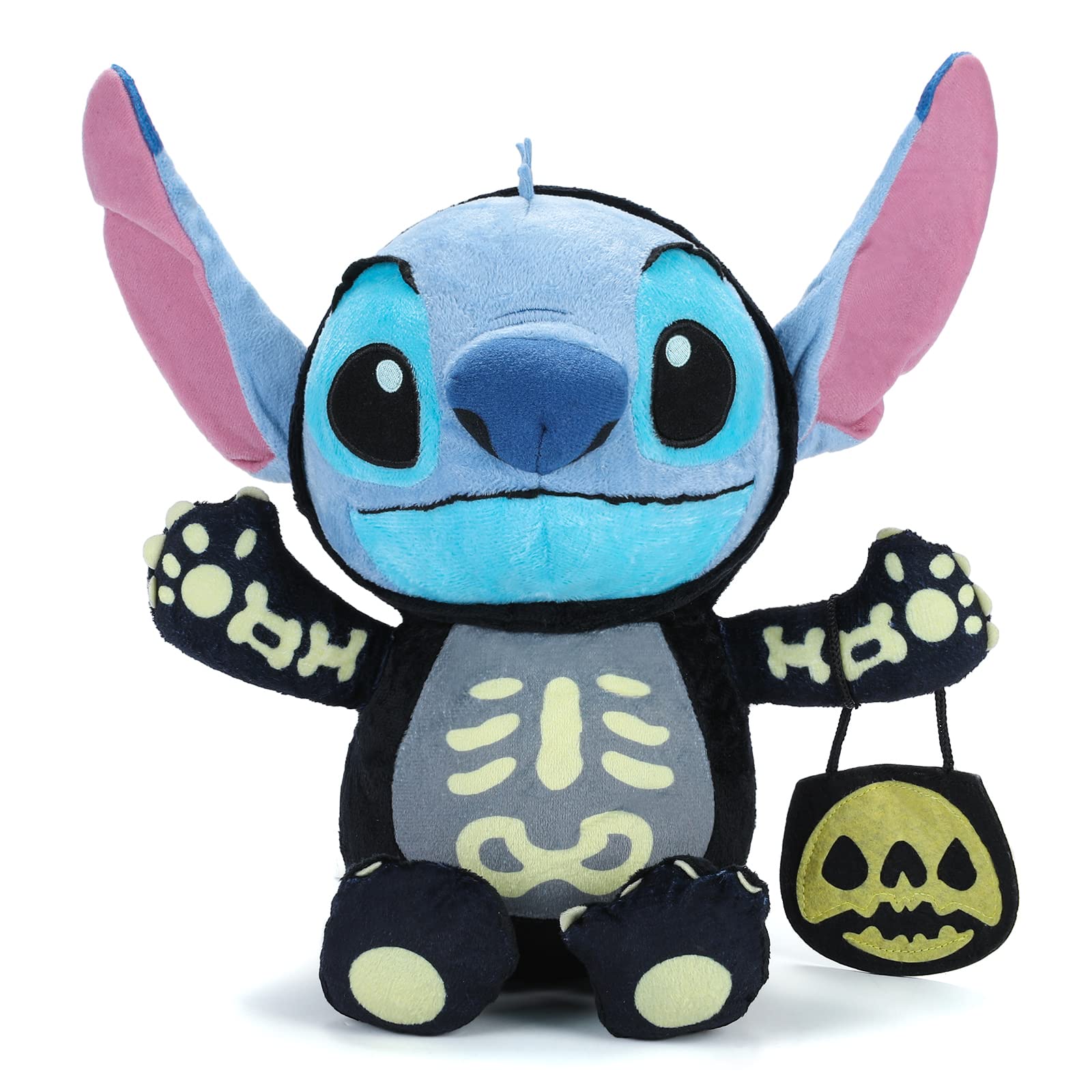 PLURA Stitch Plush Doll - Officially Licensed Stuffed Animal Toy for Kids & Adults (Black & Blue) - Perfect for Christmas, Birthdays, Gifts & Disney Collections