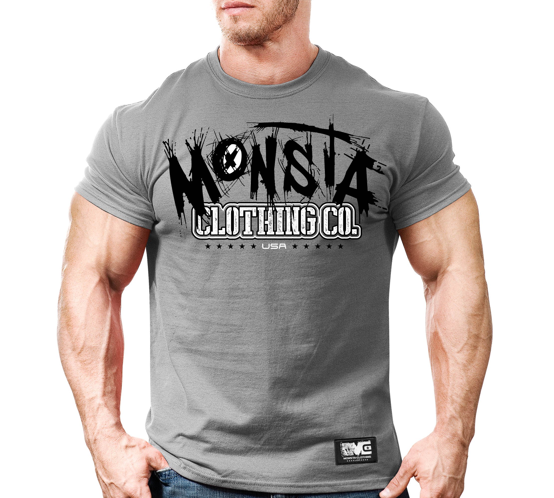 Men's Bodybuilding Workout Gym T-Shirt - Fitness Training & Muscle Building Apparel for Gym, Weightlifting & Bodybuilding