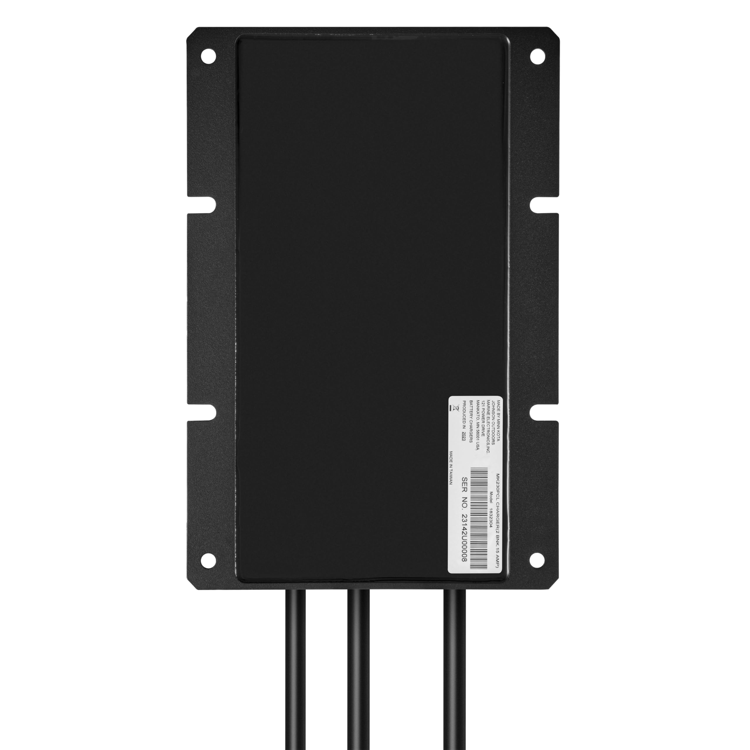 Minn Kota 1832304 Precision Charger MK 230 PCL - 2 Bank 15 Amp Marine Battery Charger for Boats, Fishing & Watercraft - Perfect for Deep Cycle & AGM Batteries