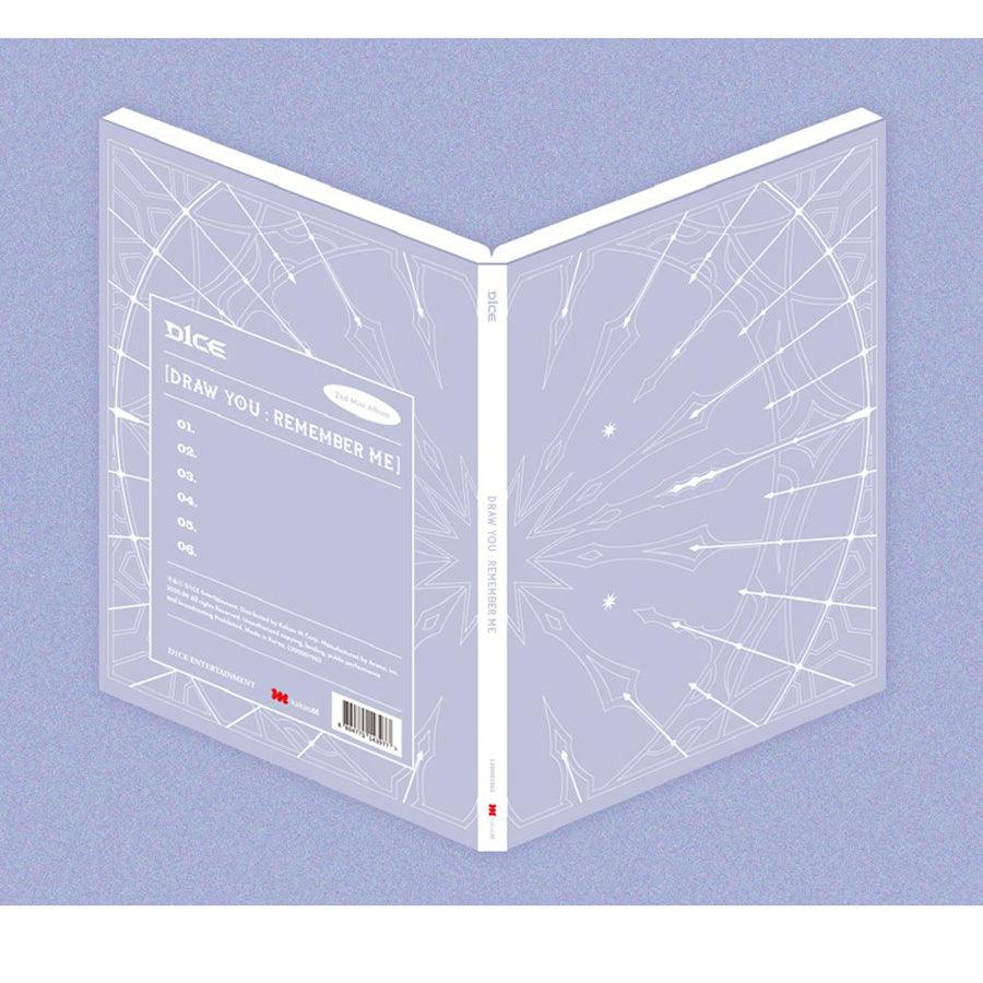 D1CE 2nd Mini Album 'Draw You: Remember Me' K-Pop CD + Poster | Exclusive Photocard & Lyrics Book | Perfect for K-Pop Collectors & Gift Giving
