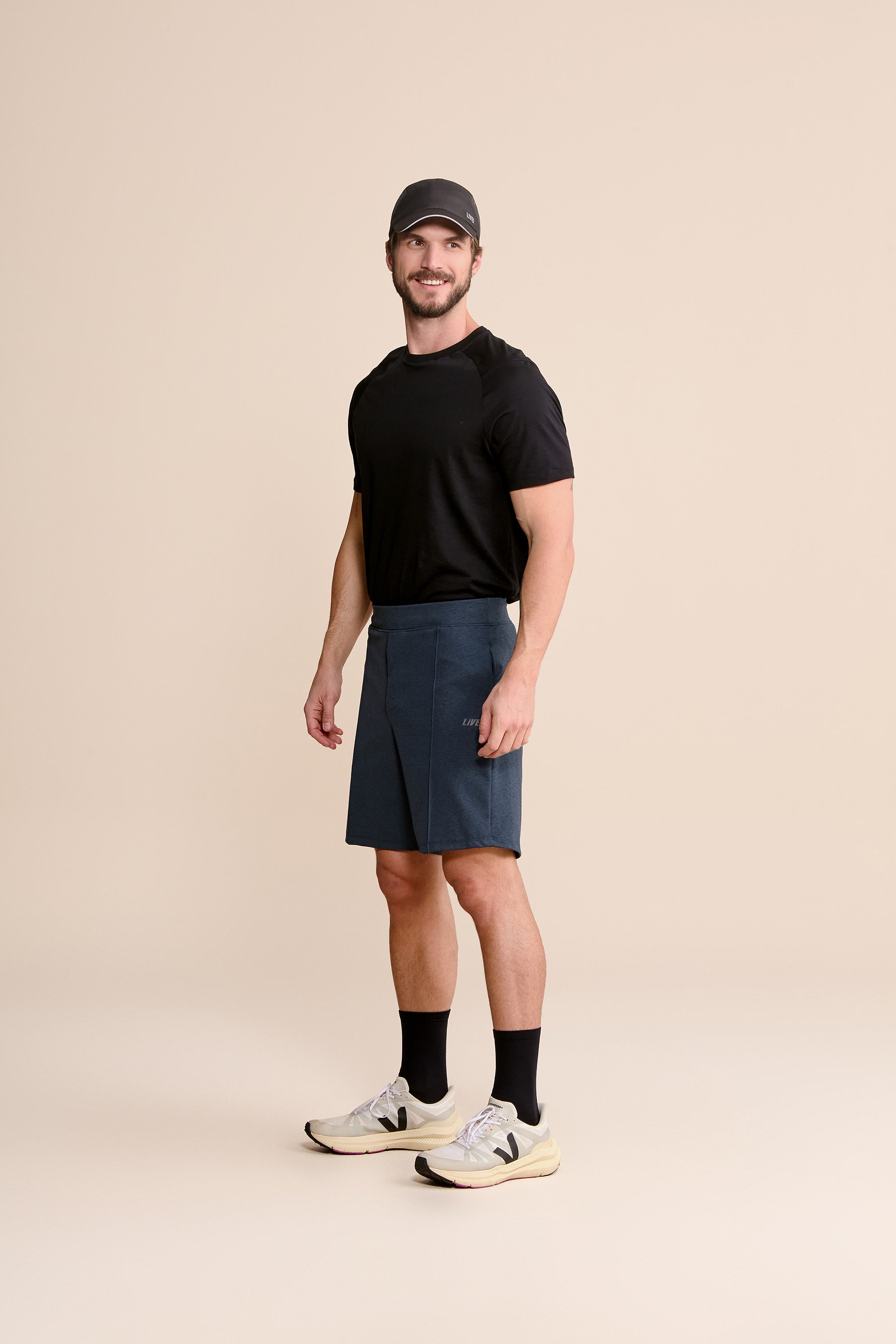 Men's Soft Blend Long Shorts - Comfortable & Breathable Casual Wear for Summer, Gym, and Lounge