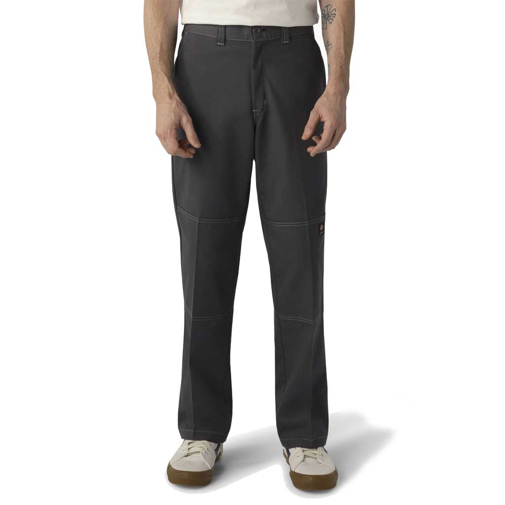Dickies SK Double Knee Work Pants - Olive Green - Durable & Comfortable for Construction, Carpentry & Outdoor Work