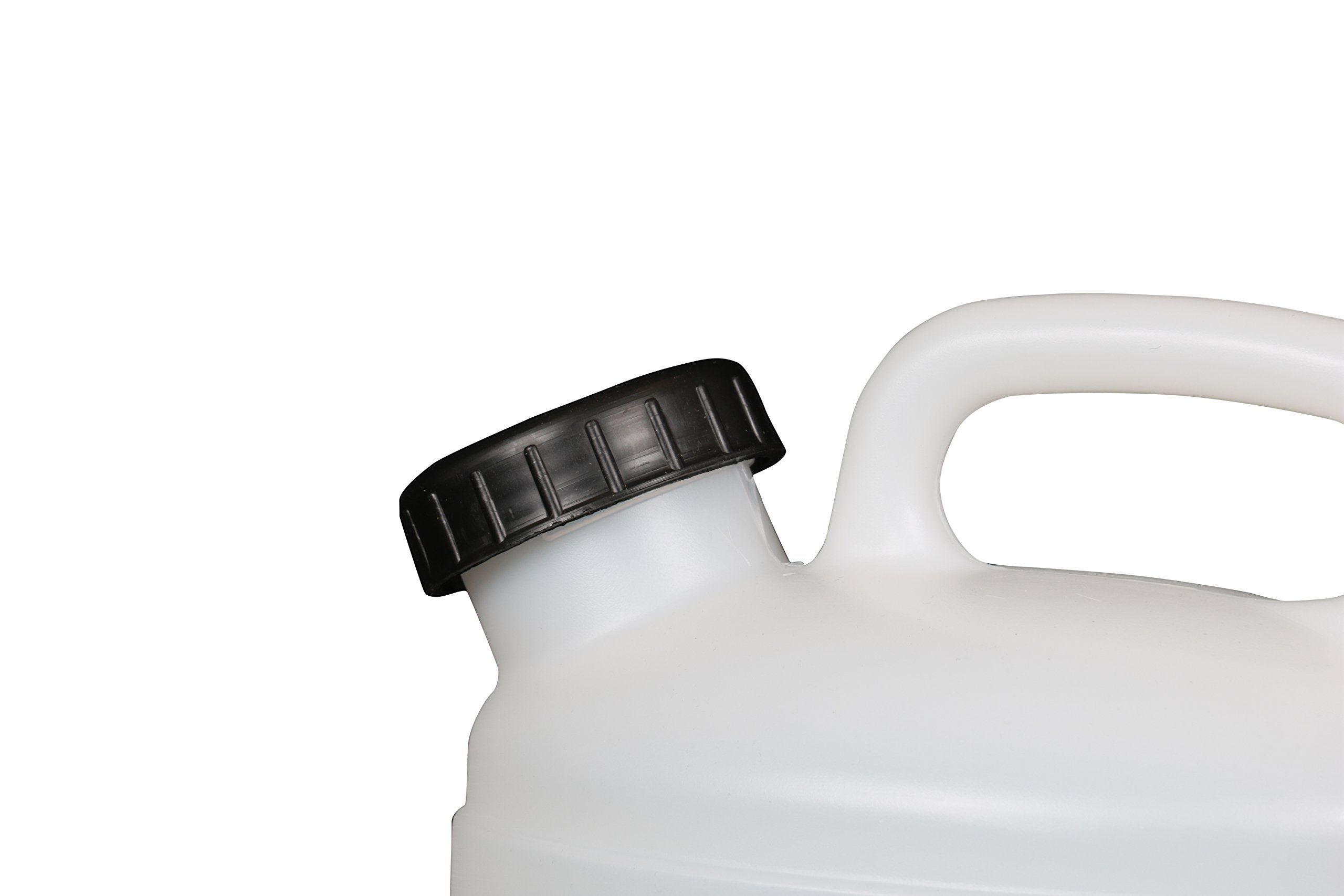 Funnel King 32375 4 Quart HDPE Pitcher - Durable High-Density Polyethylene Pitcher with Handle, Multi-Color (Blue/Red/Green) - Perfect for Lemonade, Iced Tea, Juice & Party Drinks