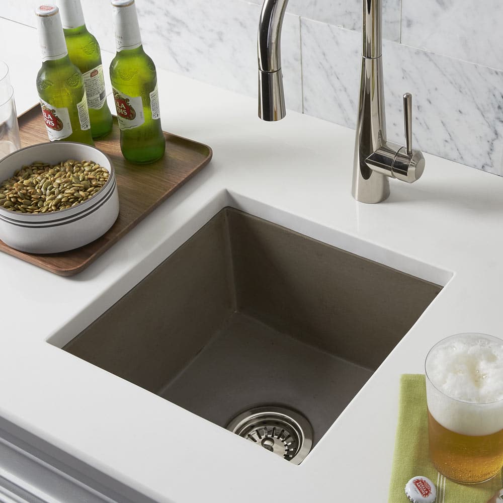 Native Trails Ventana Bar & Prep Sink - Stainless Steel Kitchen Sink for Home Bars, Outdoor Kitchens & Commercial Use