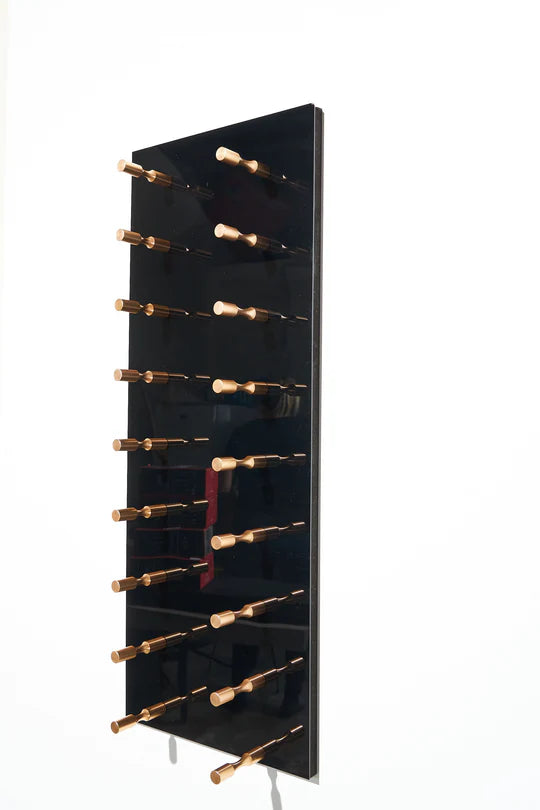 Blue Grouse VINdustry 3ft Tall Rectangular Wine Pegs & Panel Kit - Perfect for Home Wine Cellars, Bars, and Commercial Wine Storage