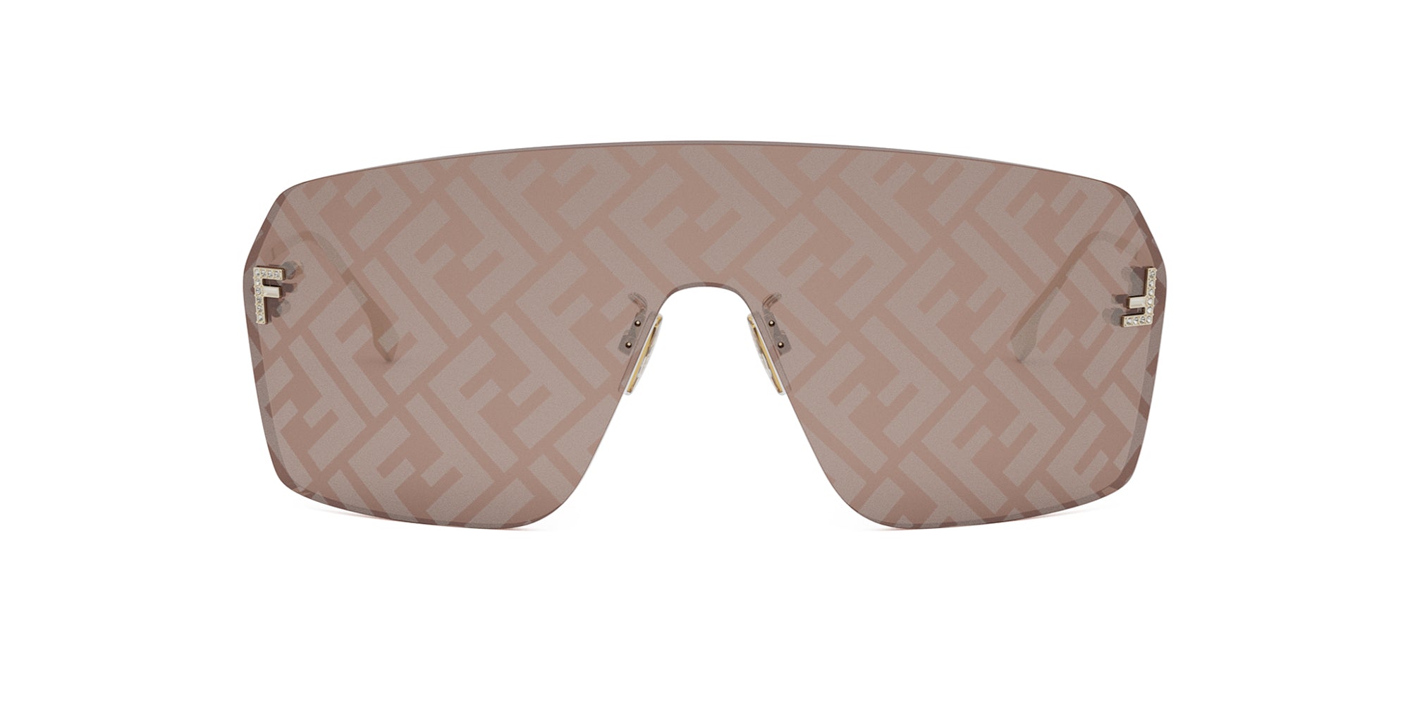 Fendi First Crystal FE4121US Women's Luxury Sunglasses - Stylish Designer Shades for Fashion & Outdoor Activities