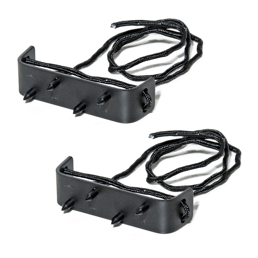 2-Piece Ninja Climbing Foot Spikes Set - Tree & Wall Climbing Claws for Ice and Rock Climbing - Perfect for Outdoor Adventure, Parkour, and Ninja Training