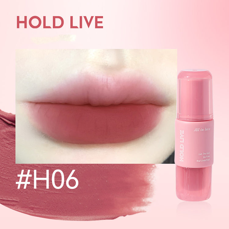 HOLD LIVE Velvet Cloud Sensation Lip Glaze - Hydrating Matte Liquid Lipstick with Long Lasting Wear, Vegan & Cruelty Free - Perfect for Everyday Makeup, Date Night & Special Occasions