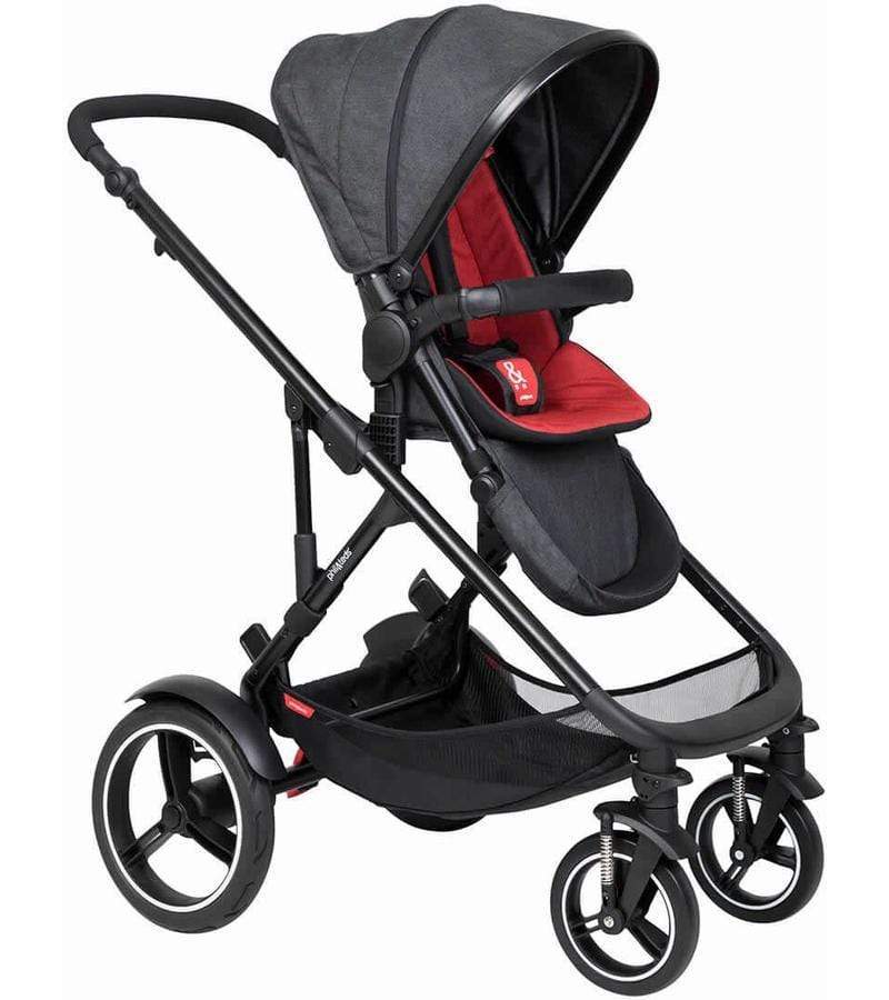 Phil&Teds Voyager Lightweight Stroller with Removable Liner - Compact Travel Buggy for Toddlers & Infants | Perfect for City Walks, Air Travel & Everyday Use