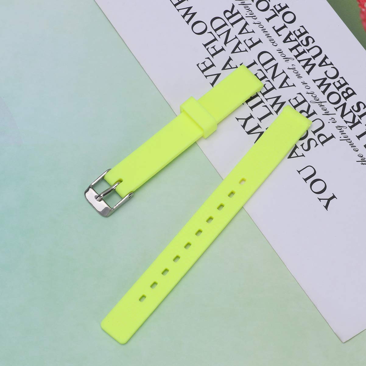 UKCOCO Adjustable Silicone Watch Band Replacement Strap - Durable, Comfortable, Waterproof - Perfect for Running, Swimming & Everyday Wear