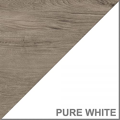 Gray and White