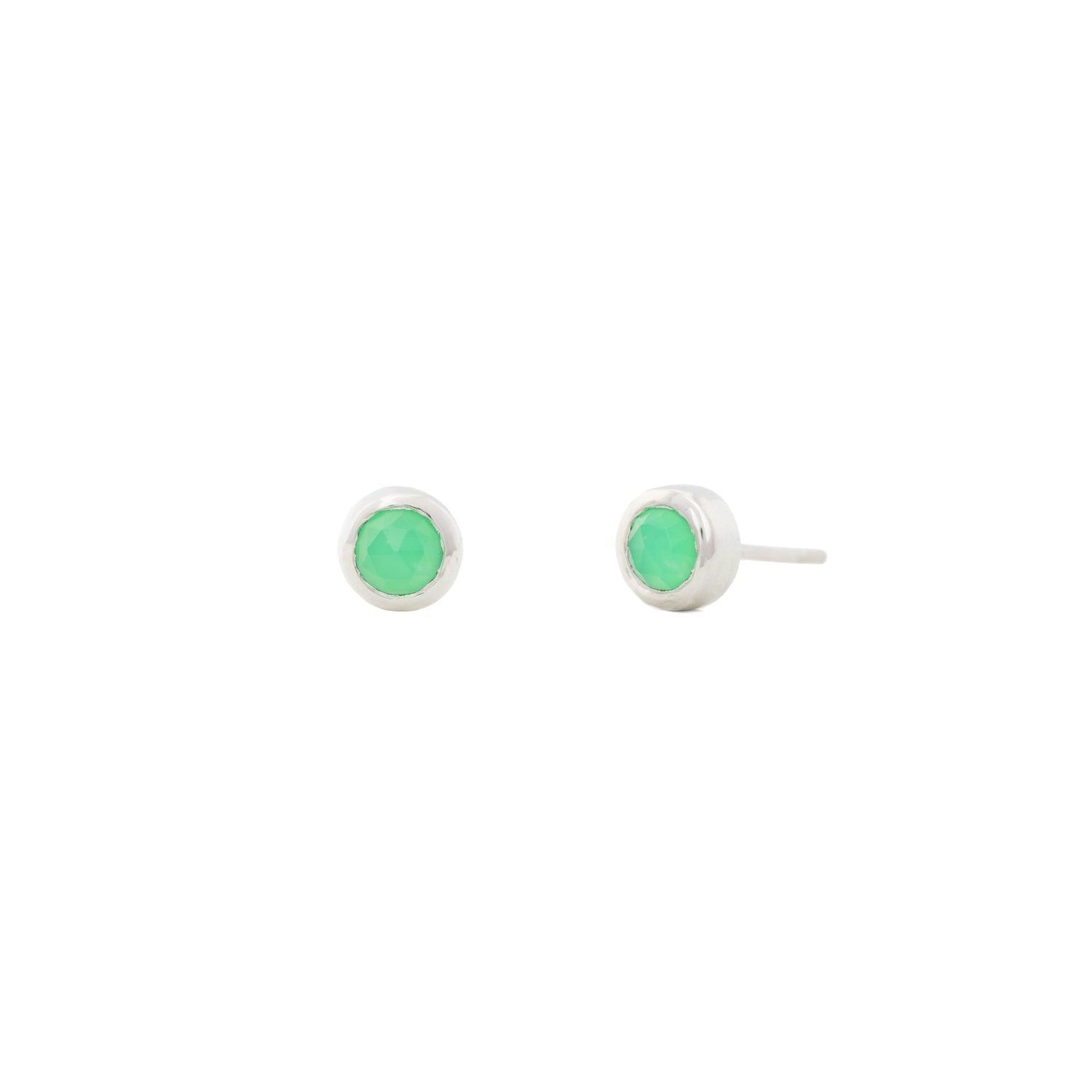 Natural Gemstone Stud Earrings for Women - Dainty & Elegant Jewelry for Daily Wear, Gifts & Special Occasions