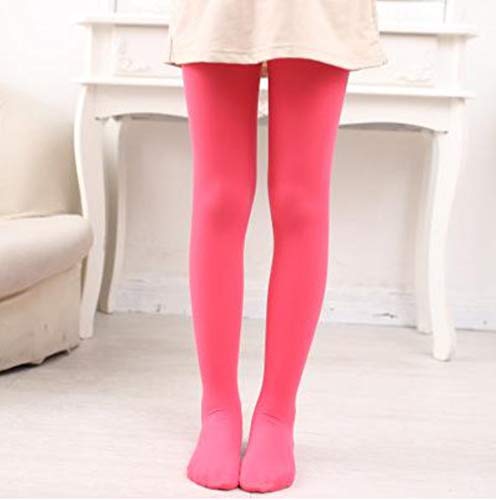 19 Colors Aslana Ballet Dance Pantyhose Tights Leggings Stockings for Kids Girls - Super Soft Microfiber Footed Tights for Ballet, Dance Class, Gymnastics & Everyday Wear