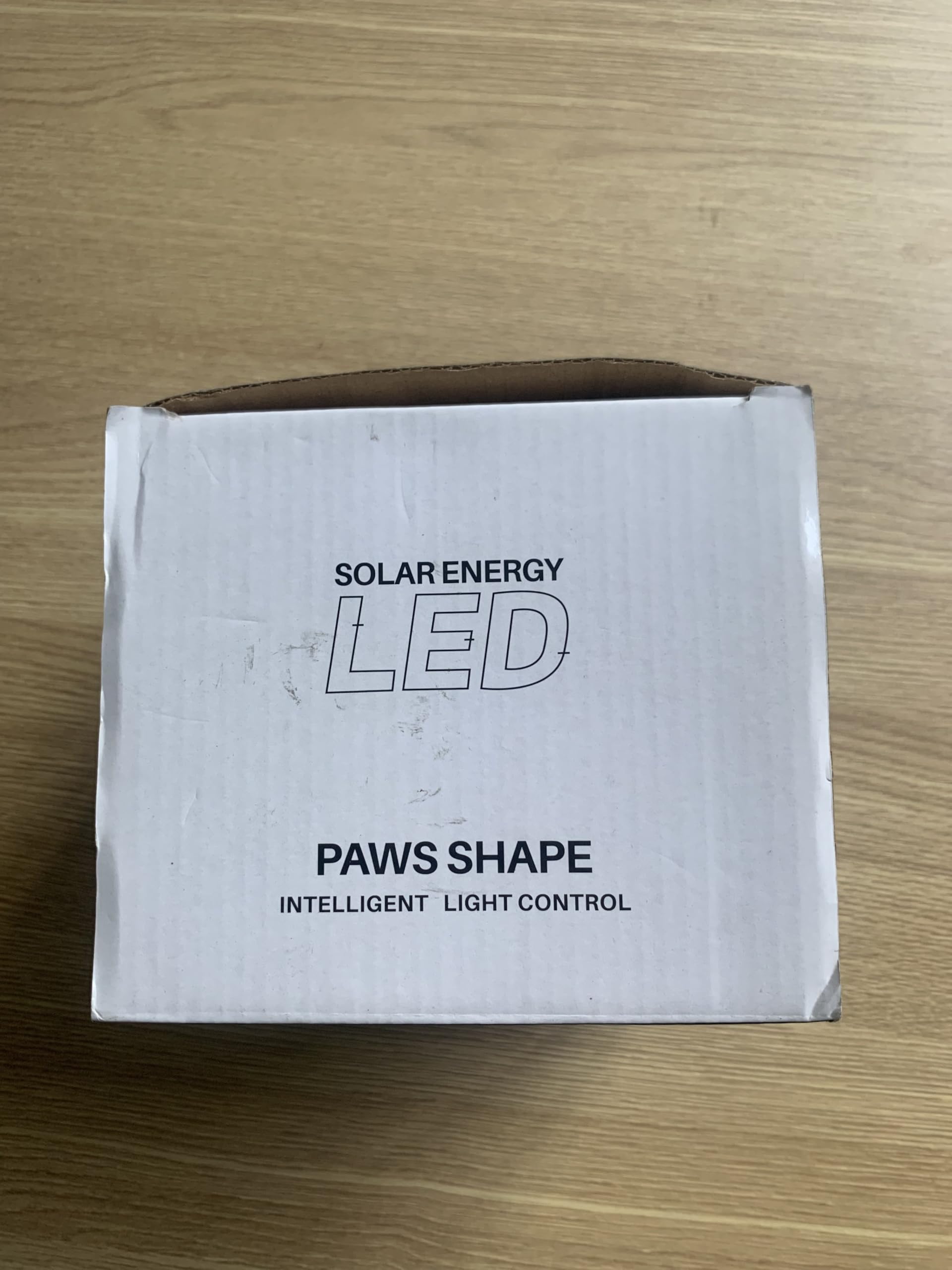 4Pack Solar Paw Lights - Waterproof Color Changing for Garden & Path