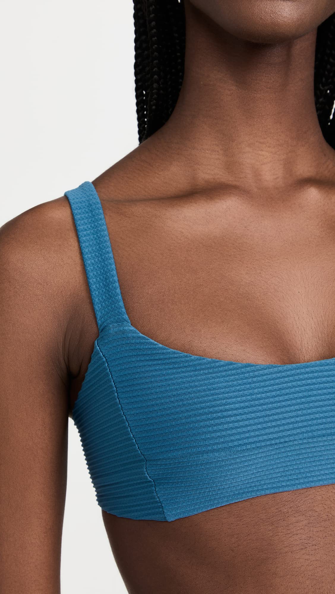 LSpace Women's Jess Bikini Top - Ocean Blue Medium | Sexy Swimwear for Beach & Pool | Perfect for Summer Vacations, Tropical Getaways & Water Sports