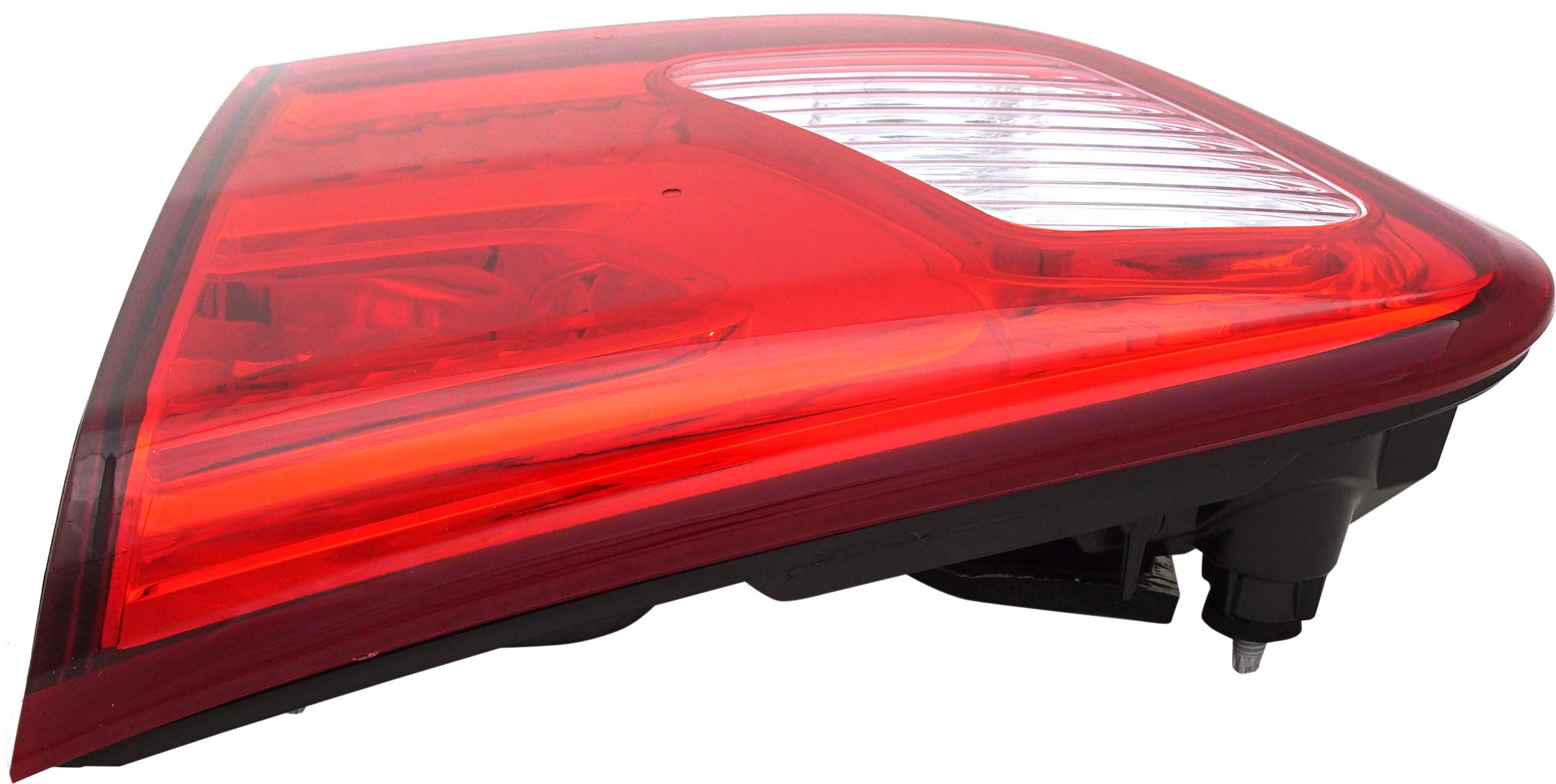 Evan Fischer Passenger Side Inner Tail Light Assembly for 2017-2019 Nissan Pathfinder - Clear & Red Lens Replacement - Perfect for Night Driving and Enhanced Vehicle Safety