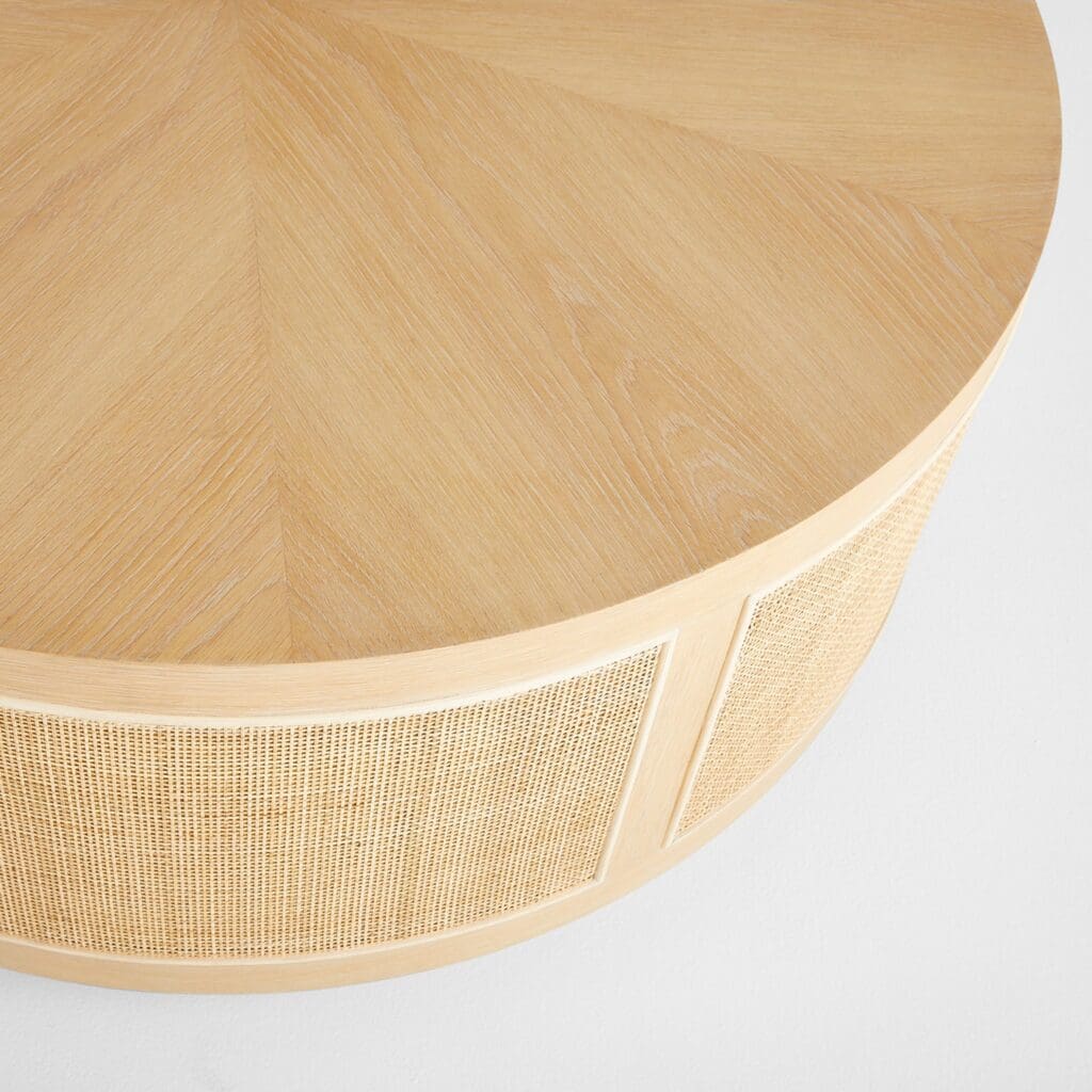 Cyan Design 11576 Lamu Natural Wood Coffee Table - Modern Living Room Furniture for Home Decor & Relaxation