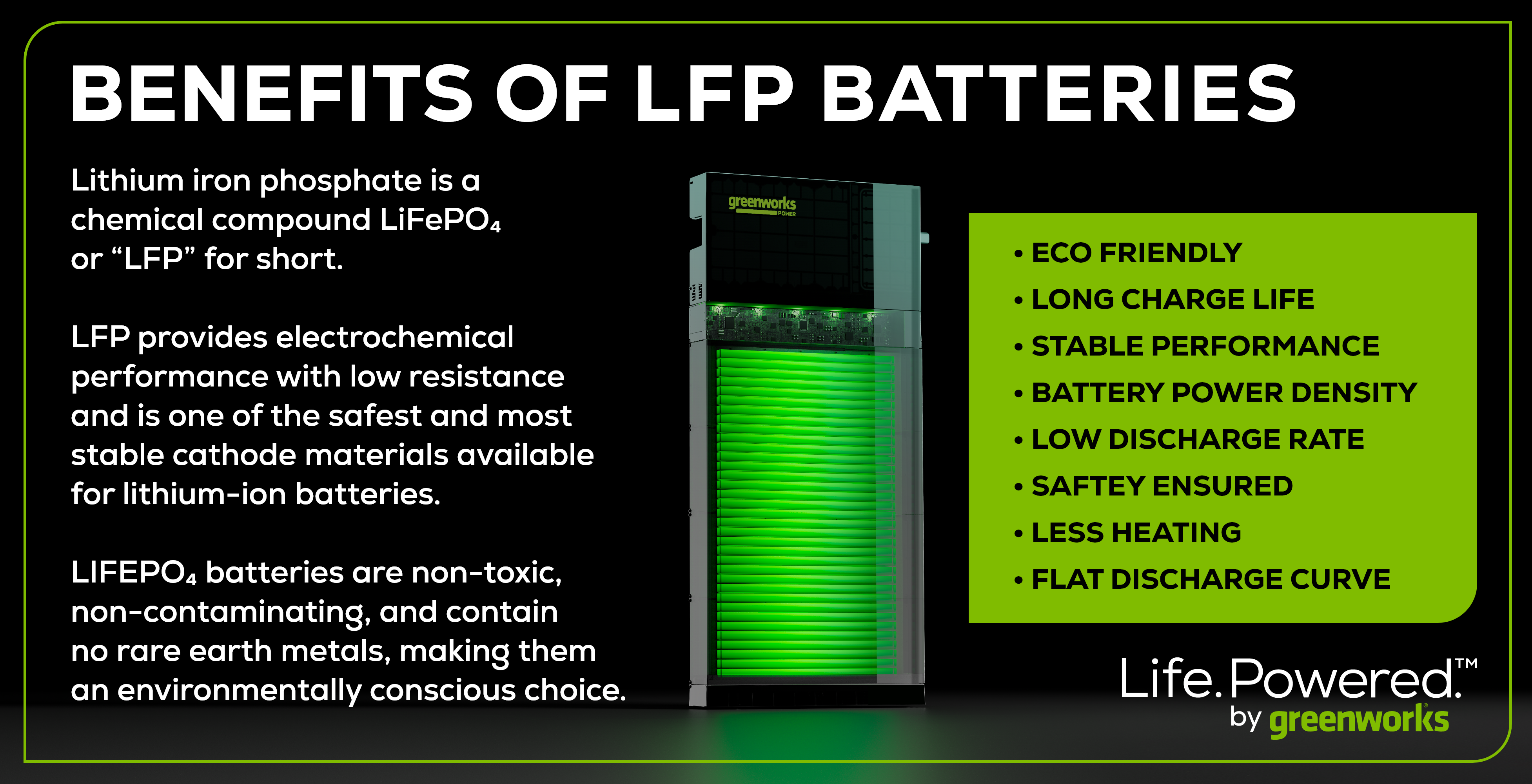 10kWh PowerHub Solar Battery Storage System for Home Backup & Off-Grid Energy - Reliable Power Solution for Emergencies, Camping & RV Living