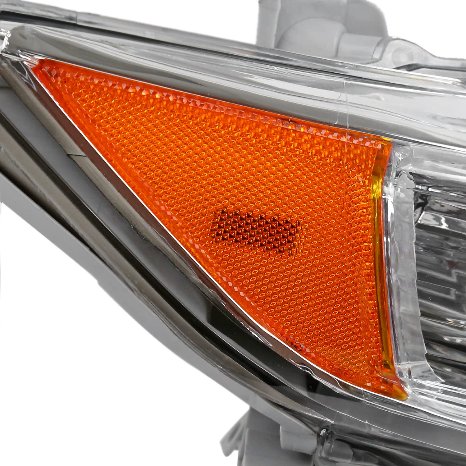 Spec-D Tuning Chrome Projector Headlights for 2012-2014 Toyota Camry - Left & Right Pair Headlamp Assembly - Upgrade Your Car's Style & Night Visibility for Safer Driving