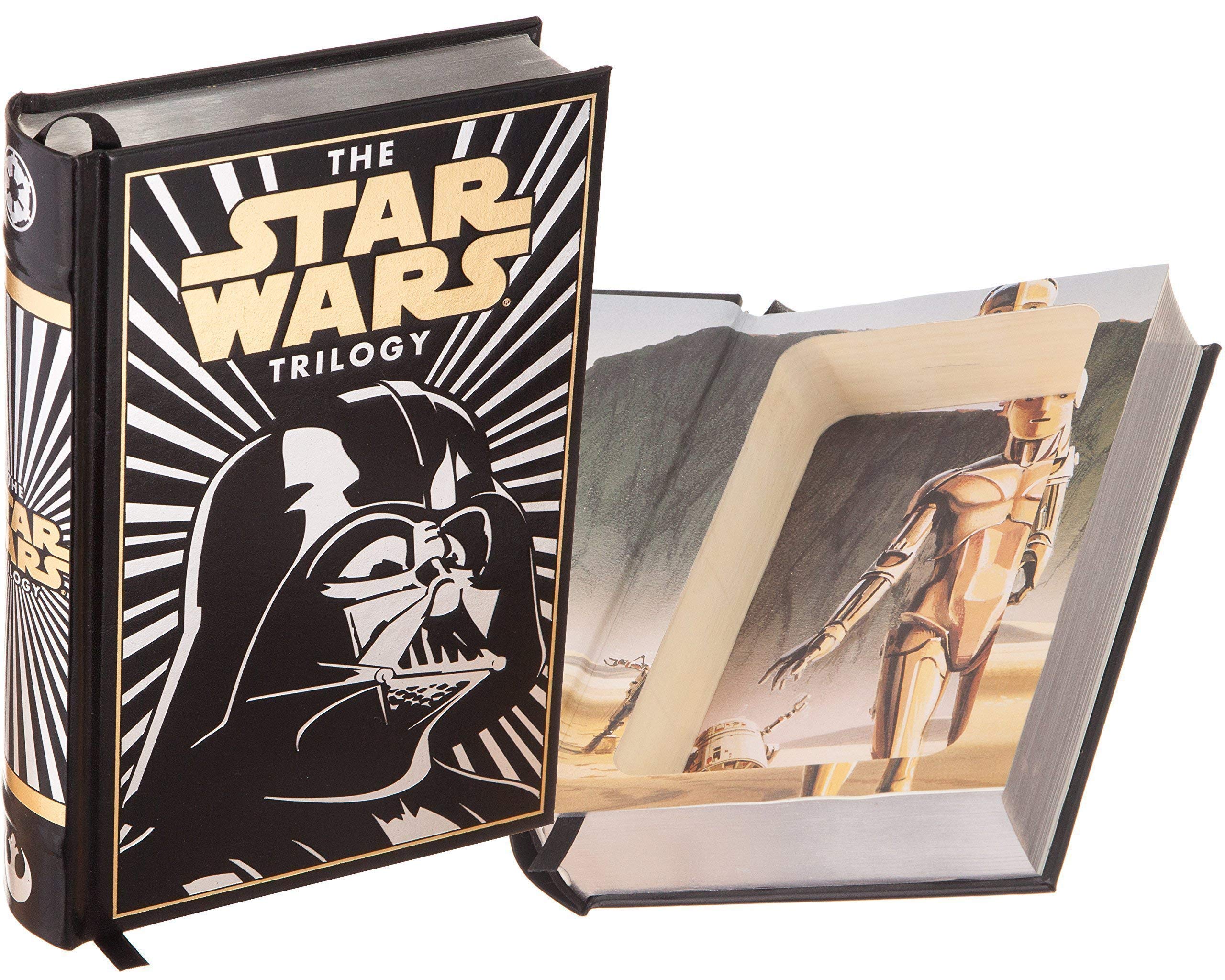 Star Wars Themed Secret Book Safe Box - Hidden Storage for Cash, Jewelry & Valuables - Perfect for Home, Office & Travel Security