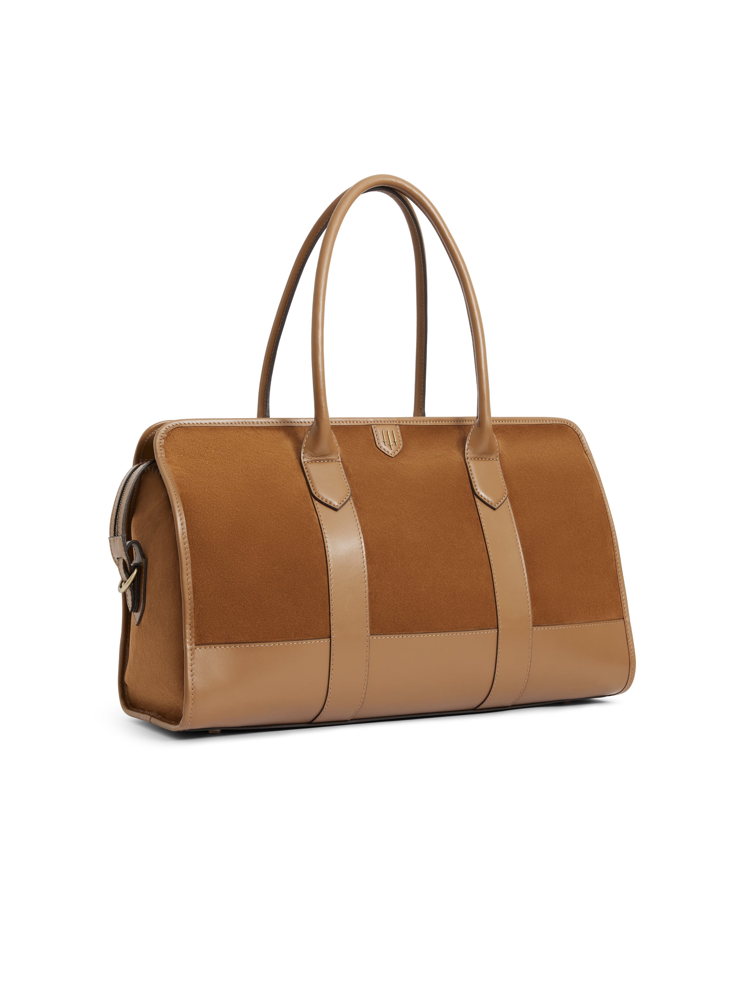 Premium Hampstead Leather Holdall Travel Duffle Bag in Tan - Perfect for Gym, Weekend Getaways & Business Trips