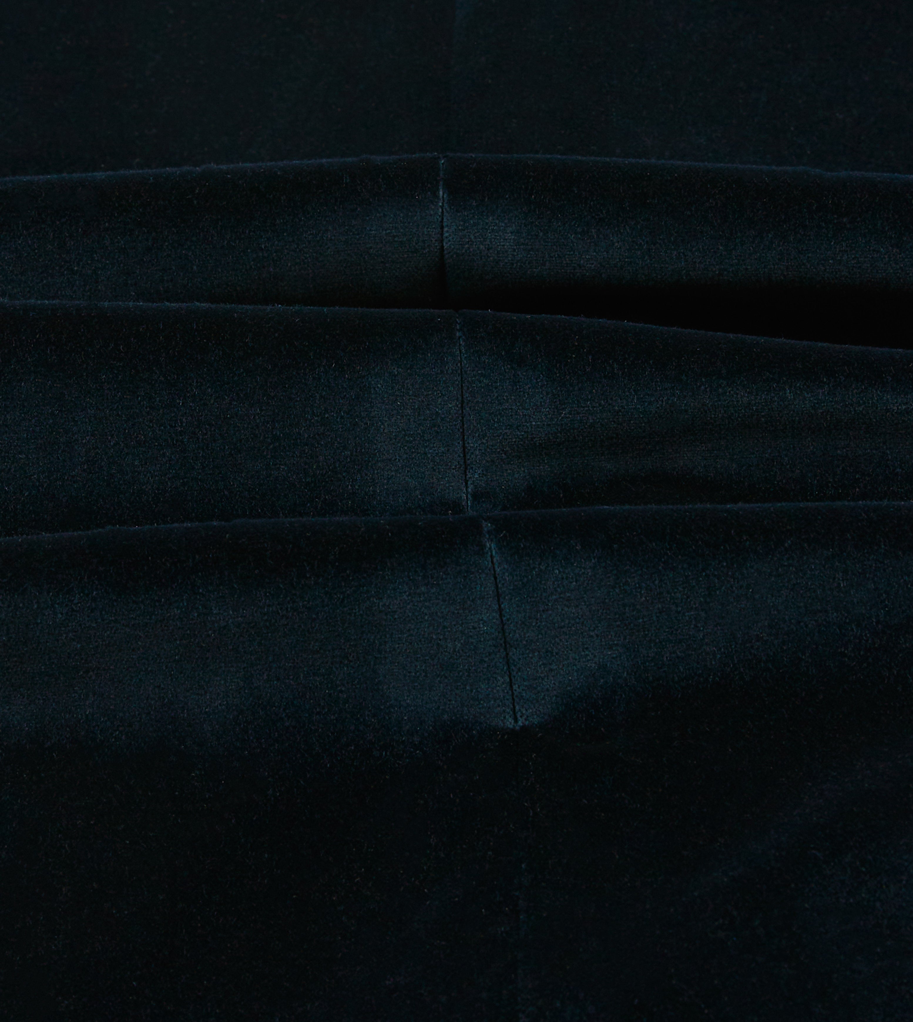 Navy Blue Velvet Double Breasted Tailored Blazer for Women - Elegant Formal Jacket for Office Wear, Evening Events & Special Occasions