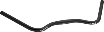 Surly Open Bar Handlebar - 25.4mm Clamp, 666mm Width, 40mm Rise, Chromoly Steel, Black - Perfect for Mountain Biking & BMX