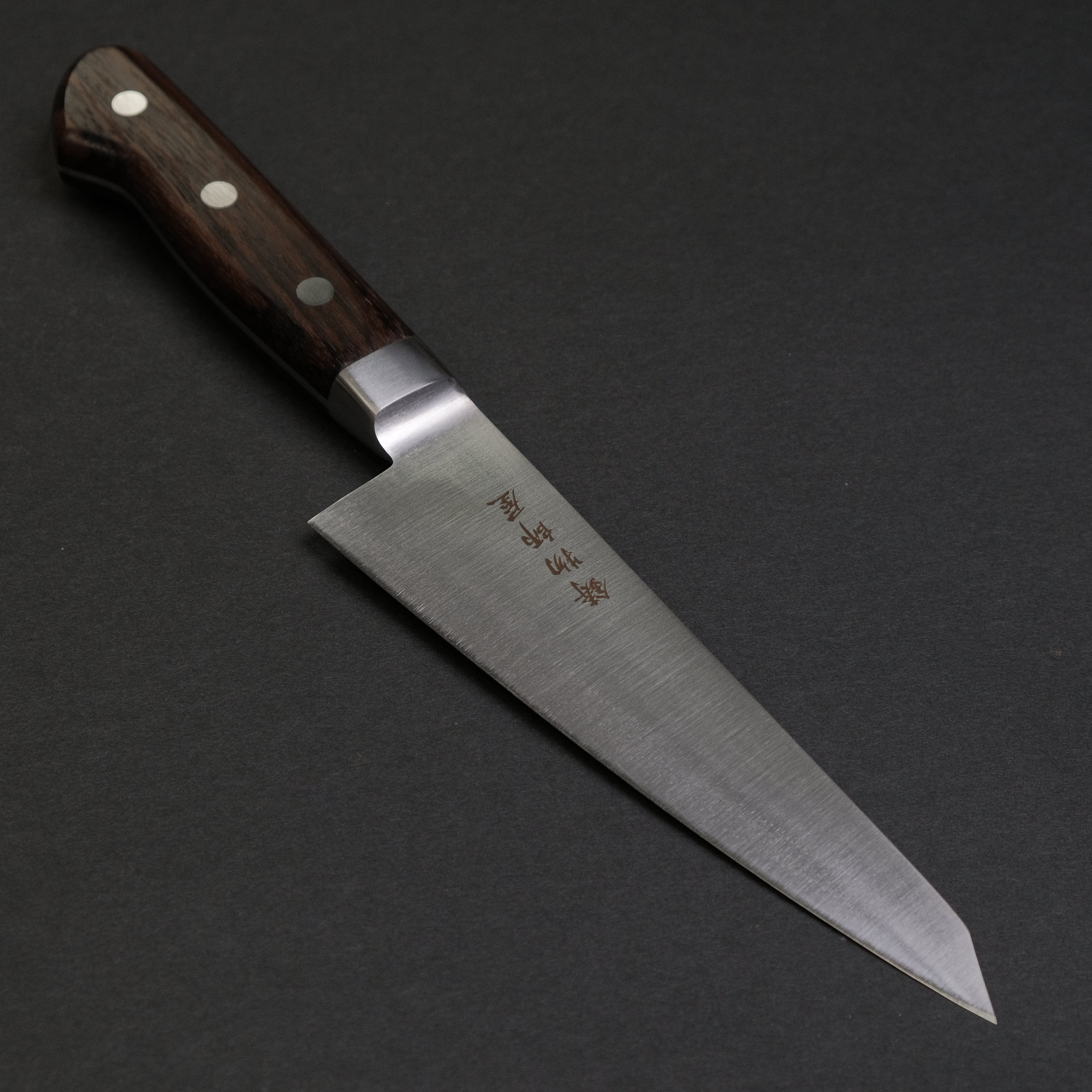 Hitohira Imojiya OKD VG 1 Honesuki Kaku 150mm Japanese Boning Knife with Rosewood Handle - Perfect for Poultry, Meat Cutting & Professional Kitchen Use