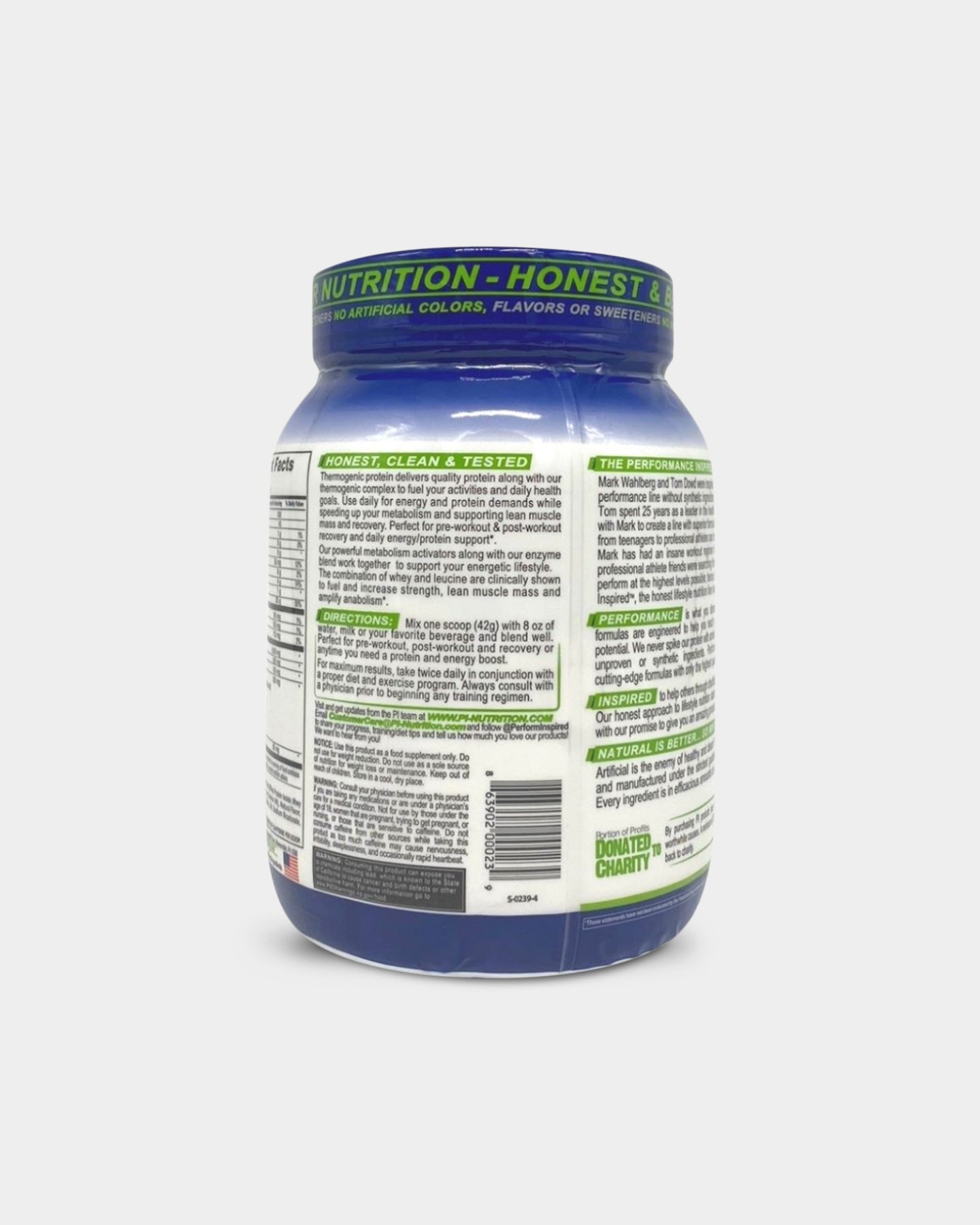 Performance Inspired Nutrition Ripped Whey Protein Powder - Premium Lean Muscle Builder & Energy Booster for Athletes & Fitness Enthusiasts - Perfect for Post-Workout Recovery & Weight Management